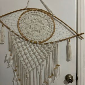 Evil eye dream catcher